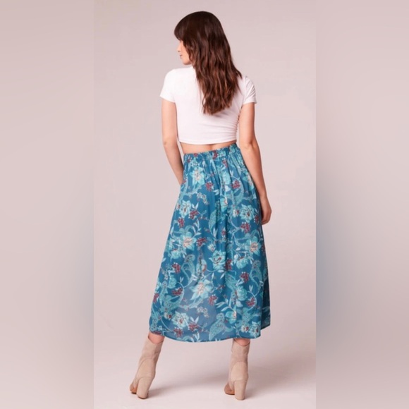 NWT Band Of Gypsies Floral Maxi Skirt - Picture 3 of 3